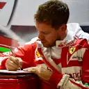 Sebastian Vettel (GER) Ferrari at Formula One World Championship, Rd4, Russian Grand Prix, Practice, Sochi Autodrom, Sochi, Krasnodar Krai, Russia, Friday 29 April 2016. © Sutton Motorsport Images