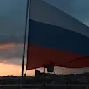 Sunset and Russian flag at Formula One World Championship, Rd4, Russian Grand Prix, Practice, Sochi Autodrom, Sochi, Krasnodar Krai, Russia, Friday 29 April 2016. © Sutton Motorsport Images