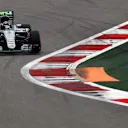 Nico Rosberg (GER) Mercedes-Benz F1 W07 Hybrid at Formula One World Championship, Rd4, Russian Grand Prix, Qualifying, Sochi Autodrom, Sochi, Krasnodar Krai, Russia, Saturday 30 April 2016. © Sutton Motorsport Images