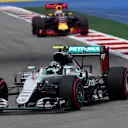 Nico Rosberg (GER) Mercedes-Benz F1 W07 Hybrid at Formula One World Championship, Rd4, Russian Grand Prix, Qualifying, Sochi Autodrom, Sochi, Krasnodar Krai, Russia, Saturday 30 April 2016. © Sutton Motorsport Images