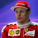 Kimi Raikkonen (FIN) Ferrari in the Press Conference at Formula One World Championship, Rd4, Russian Grand Prix, Race, Sochi Autodrom, Sochi, Krasnodar Krai, Russia, Sunday 1 May 2016. © Sutton Motorsport Images