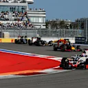 Esteban Gutierrez (MEX) Haas VF-16 at Formula One World Championship, Rd4, Russian Grand Prix, Race, Sochi Autodrom, Sochi, Krasnodar Krai, Russia, Sunday 1 May 2016. © Sutton Motorsport Images