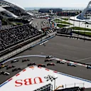 Nico Rosberg (GER) Mercedes-Benz F1 W07 Hybrid leads at the start of the race as Daniil Kvyat (RUS) Red Bull Racing RB12 hits Sebastian Vettel (GER) Ferrari SF16-H and Esteban Gutierrez (MEX) Haas VF-16 hits Nico Hulkenberg (GER) Force India VJM09 at Formula One World Championship, Rd4, Russian Grand Prix, Race, Sochi Autodrom, Sochi, Krasnodar Krai, Russia, Sunday 1 May 2016. © Sutton Motorsport Images