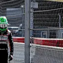 Race retiree Nico Hulkenberg (GER) Force India F1 walks in at Formula One World Championship, Rd4, Russian Grand Prix, Race, Sochi Autodrom, Sochi, Krasnodar Krai, Russia, Sunday 1 May 2016. © Sutton Motorsport Images