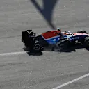 Rio Haryanto (IDN) Manor Racing MRT05 with damage on lap one at Formula One World Championship, Rd4, Russian Grand Prix, Race, Sochi Autodrom, Sochi, Krasnodar Krai, Russia, Sunday 1 May 2016. © Sutton Motorsport Images