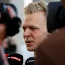 Kevin Magnussen (DEN) Renault Sport F1 Team talks with the media at Formula One World Championship, Rd4, Russian Grand Prix, Race, Sochi Autodrom, Sochi, Krasnodar Krai, Russia, Sunday 1 May 2016. © Sutton Motorsport Images
