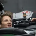 Romain Grosjean (FRA) Haas F1 at Formula One World Championship, Rd4, Russian Grand Prix, Preparations, Sochi Autodrom, Sochi, Krasnodar Krai, Russia, Thursday 28 April 2016. © Sutton Motorsport Images