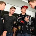 Max Verstappen (NED) Scuderia Toro Rosso and guests at Formula One World Championship, Rd4, Russian Grand Prix, Preparations, Sochi Autodrom, Sochi, Krasnodar Krai, Russia, Thursday 28 April 2016. © Sutton Motorsport Images