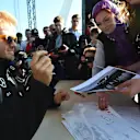 Nico Rosberg (GER) Mercedes AMG F1 signs autographs for the fans at Formula One World Championship, Rd4, Russian Grand Prix, Preparations, Sochi Autodrom, Sochi, Krasnodar Krai, Russia, Thursday 28 April 2016. © Sutton Motorsport Images