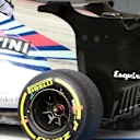 Williams FW38 rear wing at Formula One Testing, Day Two, Silverstone, England, Wednesday 13 July 2016. © Sutton Images