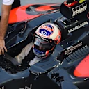 Jenson Button (GBR) McLaren MP4-31 at Formula One World Championship, Rd15, Singapore Grand Prix, Practice, Marina Bay Street Circuit, Singapore, Friday 16 September 2016. © Sutton Images