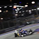 Felipe Nasr (BRA) Sauber C35 at Formula One World Championship, Rd15, Singapore Grand Prix, Practice, Marina Bay Street Circuit, Singapore, Friday 16 September 2016. © Sutton Images