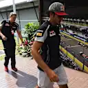 Carlos Sainz (ESP) Scuderia Toro Rosso at Formula One World Championship, Rd15, Singapore Grand Prix, Practice, Marina Bay Street Circuit, Singapore, Friday 16 September 2016. © Sutton Images