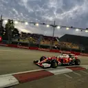 Sebastian Vettel (GER) Ferrari SF16-H at Formula One World Championship, Rd15, Singapore Grand Prix, Practice, Marina Bay Street Circuit, Singapore, Friday 16 September 2016. © Sutton Images