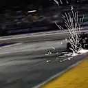 Sergio Perez (MEX) Force India VJM09 at Formula One World Championship, Rd15, Singapore Grand Prix, Qualifying, Marina Bay Street Circuit, Singapore, Saturday 17 September 2016. © Sutton Images