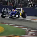 Felipe Nasr (BRA) Sauber C35 at Formula One World Championship, Rd15, Singapore Grand Prix, Qualifying, Marina Bay Street Circuit, Singapore, Saturday 17 September 2016. © Sutton Images