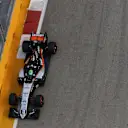 Nico Hulkenberg (GER) Force India VJM09 at Formula One World Championship, Rd15, Singapore Grand Prix, Qualifying, Marina Bay Street Circuit, Singapore, Saturday 17 September 2016. © Sutton Images