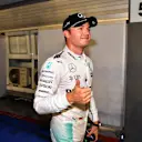 Pole sitter Nico Rosberg (GER) Mercedes AMG F1 celebrates in parc ferme at Formula One World Championship, Rd15, Singapore Grand Prix, Qualifying, Marina Bay Street Circuit, Singapore, Saturday 17 September 2016. © Sutton Images