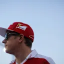 Kimi Raikkonen (FIN) Ferrari on the drivers parade at Formula One World Championship, Rd15, Singapore Grand Prix, Race, Marina Bay Street Circuit, Singapore, Sunday 18 September 2016. © Sutton Images