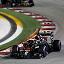 Fernando Alonso (ESP) McLaren MP4-31 at Formula One World Championship, Rd15, Singapore Grand Prix, Race, Marina Bay Street Circuit, Singapore, Sunday 18 September 2016. © Sutton Images