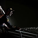 Race winner Nico Rosberg (GER) Mercedes AMG F1 and Daniel Ricciardo (AUS) Red Bull Racing celebrate on the podium with the champagne at Formula One World Championship, Rd15, Singapore Grand Prix, Race, Marina Bay Street Circuit, Singapore, Sunday 18 September 2016. © Sutton Images