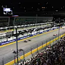 Formation lap at Formula One World Championship, Rd15, Singapore Grand Prix, Race, Marina Bay Street Circuit, Singapore, Sunday 18 September 2016. © Sutton Images