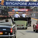 Drivers parade at Formula One World Championship, Rd15, Singapore Grand Prix, Race, Marina Bay Street Circuit, Singapore, Sunday 18 September 2016. © Sutton Images