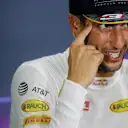 Daniel Ricciardo (AUS) Red Bull Racing in the Press Conference at Formula One World Championship, Rd15, Singapore Grand Prix, Race, Marina Bay Street Circuit, Singapore, Sunday 18 September 2016. © Sutton Images