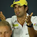 Felipe Nasr (BRA) Sauber in the Press Conference at Formula One World Championship, Rd15, Singapore Grand Prix, Preparations, Marina Bay Street Circuit, Singapore, Thursday 15 September 2016. © Sutton Images
