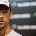 Jenson Button (GBR) McLaren at Formula One World Championship, Rd15, Singapore Grand Prix, Preparations, Marina Bay Street Circuit, Singapore, Thursday 15 September 2016. © Sutton Images