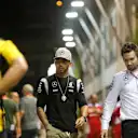 Lewis Hamilton (GBR) Mercedes AMG F1 at Formula One World Championship, Rd15, Singapore Grand Prix, Preparations, Marina Bay Street Circuit, Singapore, Thursday 15 September 2016. © Sutton Images