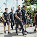Scuderia Toro Rosso mechanics at Formula One World Championship, Rd15, Singapore Grand Prix, Preparations, Marina Bay Street Circuit, Singapore, Thursday 15 September 2016. © Sutton Images