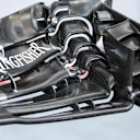 Force India VJM09 front wing detail at Formula One World Championship, Rd15, Singapore Grand Prix, Preparations, Marina Bay Street Circuit, Singapore, Thursday 15 September 2016. © Sutton Images