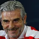 Maurizio Arrivabene (ITA) Ferrari Team Principal in the Press Conference at Formula One World Championship, Rd5, Spanish Grand Prix, Practice, Barcelona, Spain, Friday 13 May 2016. © Sutton Images