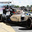 Felipe Massa (BRA) Williams FW38 burn out at Formula One World Championship, Rd5, Spanish Grand Prix, Practice, Barcelona, Spain, Friday 13 May 2016. © Sutton Motorsport Images