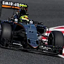 Sergio Perez (MEX) Force India VJM09 at Formula One World Championship, Rd5, Spanish Grand Prix, Practice, Barcelona, Spain, Friday 13 May 2016. © Sutton Images