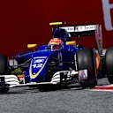Felipe Nasr (BRA) Sauber C35 at Formula One World Championship, Rd5, Spanish Grand Prix, Qualifying, Barcelona, Spain, Saturday 14 May 2016. © Sutton Motorsport Images