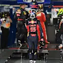 Carlos Sainz (ESP) Scuderia Toro Rosso in parc ferme at Formula One World Championship, Rd5, Spanish Grand Prix, Qualifying, Barcelona, Spain, Saturday 14 May 2016. © Sutton Motorsport Images