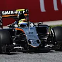 Sergio Perez (MEX) Force India VJM09 at Formula One World Championship, Rd5, Spanish Grand Prix, Qualifying, Barcelona, Spain, Saturday 14 May 2016. © Sutton Images