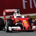 Sebastian Vettel (GER) Ferrari SF16-H at Formula One World Championship, Rd5, Spanish Grand Prix, Qualifying, Barcelona, Spain, Saturday 14 May 2016. © Sutton Images