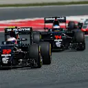 Jenson Button (GBR) McLaren MP4-31 at Formula One World Championship, Rd5, Spanish Grand Prix, Race, Barcelona, Spain, Sunday 15 May 2016. © Sutton Images