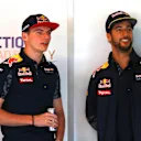 Max Verstappen (NED) Red Bull Racing and Daniel Ricciardo (AUS) Red Bull Racing at Formula One World Championship, Rd5, Spanish Grand Prix, Race, Barcelona, Spain, Sunday 15 May 2016. © Sutton Images