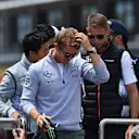 Nico Rosberg (GER) Mercedes AMG F1 on the drivers parade at Formula One World Championship, Rd5, Spanish Grand Prix, Race, Barcelona, Spain, Sunday 15 May 2016. © Sutton Motorsport Images