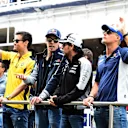 Drivers parade at Formula One World Championship, Rd5, Spanish Grand Prix, Race, Barcelona, Spain, Sunday 15 May 2016. © Sutton Motorsport Images