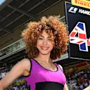 Grid girl at Formula One World Championship, Rd5, Spanish Grand Prix, Race, Barcelona, Spain, Sunday 15 May 2016. © Sutton Motorsport Images