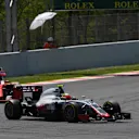 Esteban Gutierrez (MEX) Haas VF-16 at Formula One World Championship, Rd5, Spanish Grand Prix, Race, Barcelona, Spain, Sunday 15 May 2016. © Sutton Motorsport Images