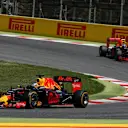Daniel Ricciardo (AUS) Red Bull Racing RB12 leads Max Verstappen (NED) Red Bull Racing RB12 at Formula One World Championship, Rd5, Spanish Grand Prix, Race, Barcelona, Spain, Sunday 15 May 2016. © Sutton Images