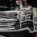 Force India VJM09 front wing detail at Formula One World Championship, Rd5, Spanish Grand Prix, Preparations, Barcelona, Spain, Thursday 12 May 2016. © Sutton Images
