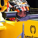 Esteban Ocon (FRA) Renault Sport F1 Team RS16 at Formula One World Championship, Rd5, Spanish Grand Prix, Preparations, Barcelona, Spain, Thursday 12 May 2016. © Sutton Images