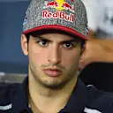 Carlos Sainz jr (ESP) Scuderia Toro Rosso in the Press Conference at Formula One World Championship, Rd5, Spanish Grand Prix, Preparations, Barcelona, Spain, Thursday 12 May 2016. © Sutton Images